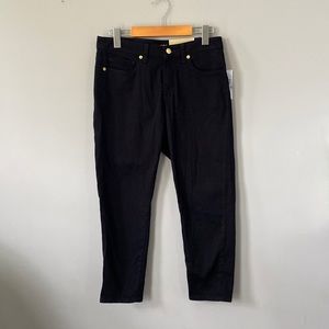 Michael Michael Kors Izzy Black Crop Skinny Jeans Size 6